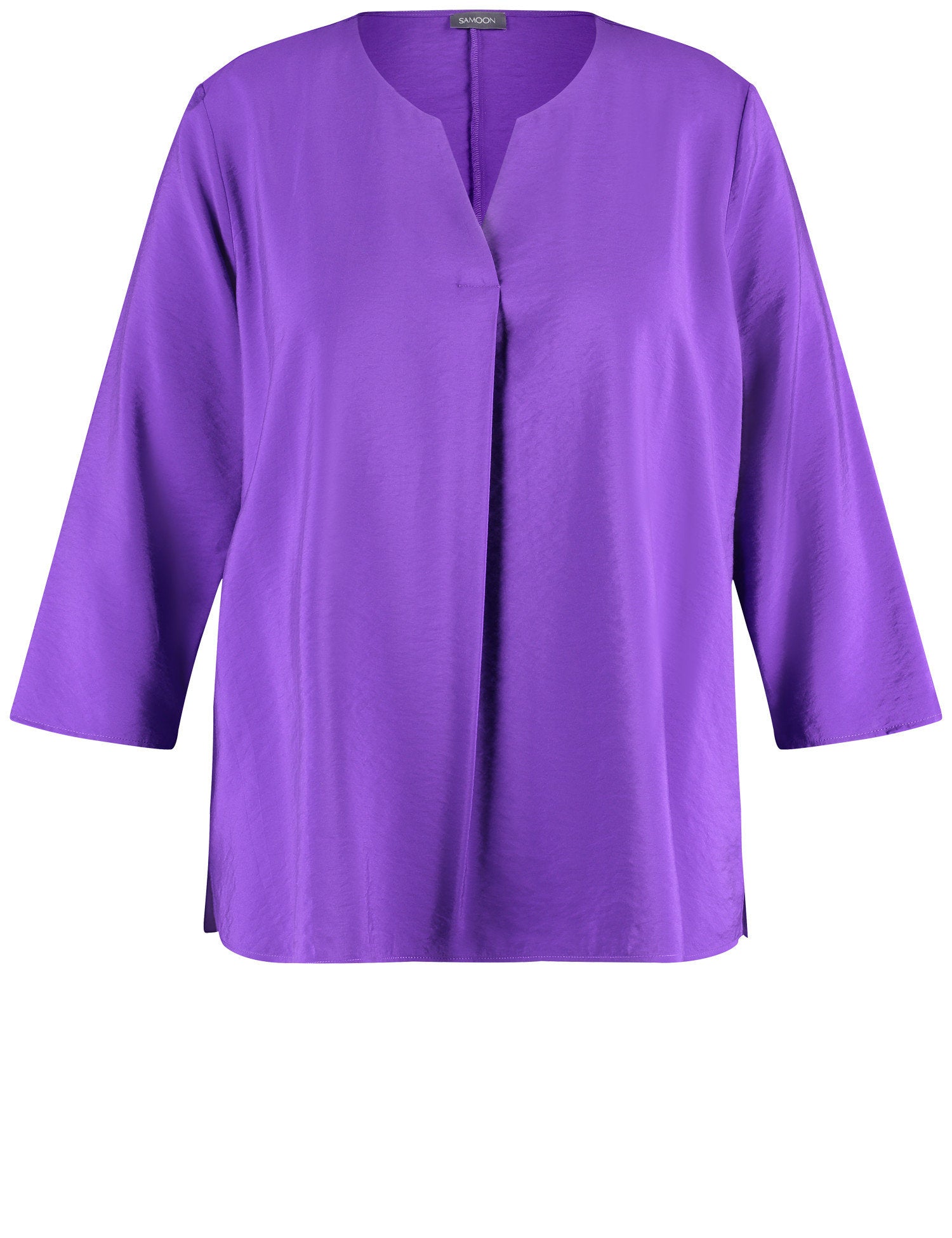 3/4-Sleeve Blouse With A Subtle Shimmer_560507-21107_3480_02