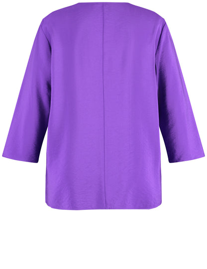 3/4-Sleeve Blouse With A Subtle Shimmer_560507-21107_3480_03