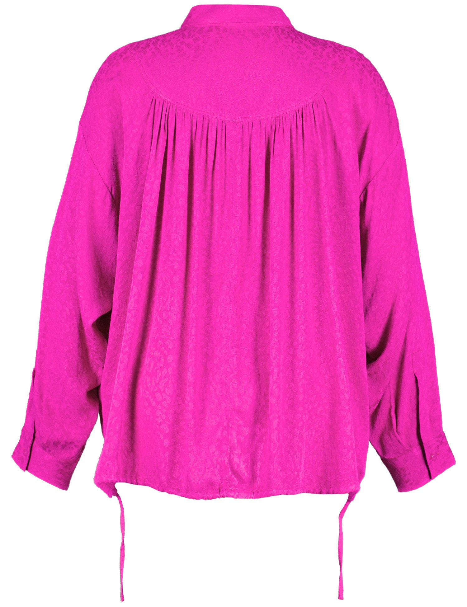 Flowing Shirt Blouse With A Drawstring_560514-21119_3500_03