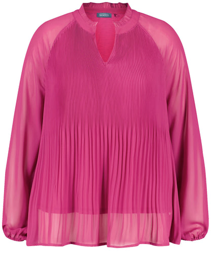 Flared Pleated Blouse_560534-21133_3500_02