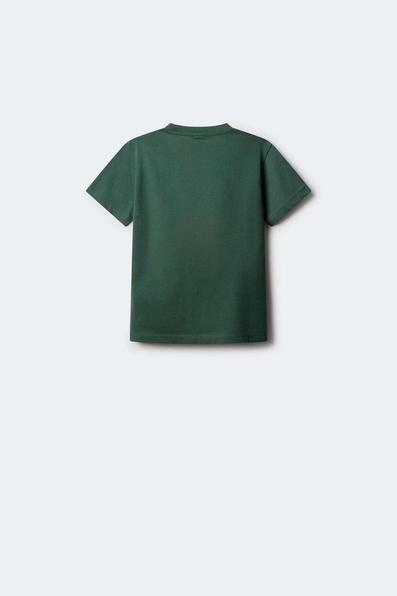 Springfield Green Boys Basic Short-Sleeved T-Shirt SKU: 5653264_27 Image 02