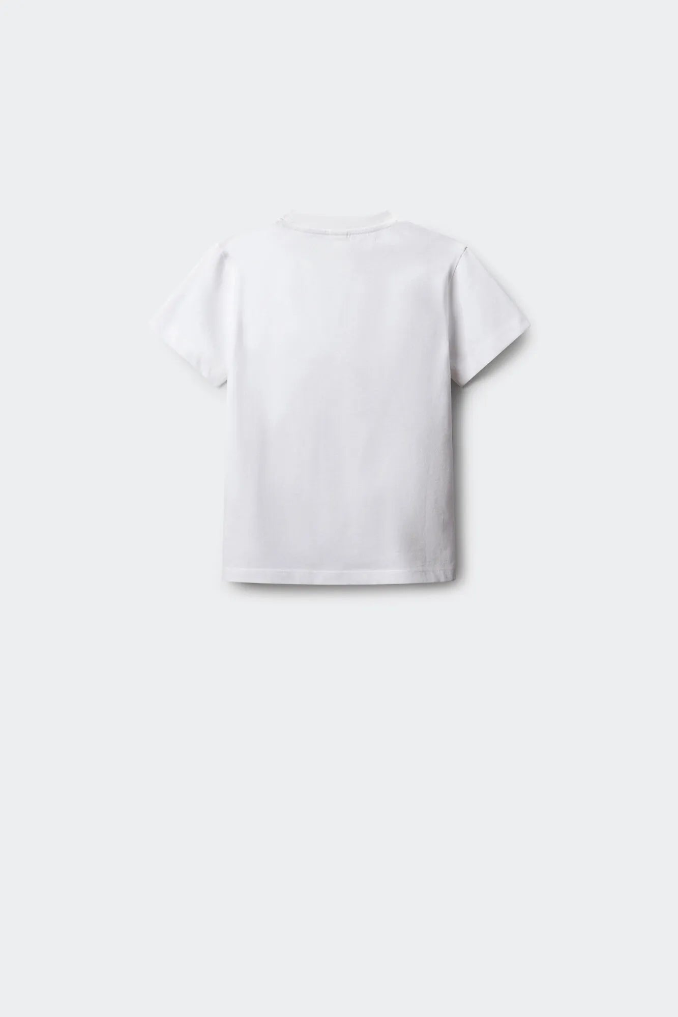 Springfield White Boys Basic Short-Sleeved T-Shirt SKU: 5653264_99 Image 02