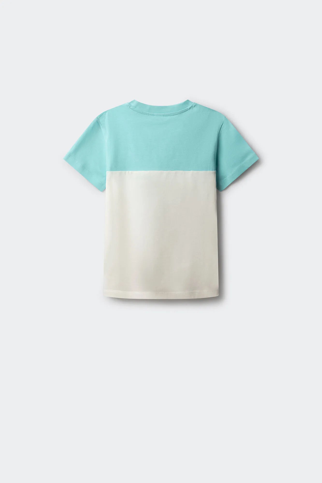 Springfield Blue Boys Color Block Short Sleeve Boys&