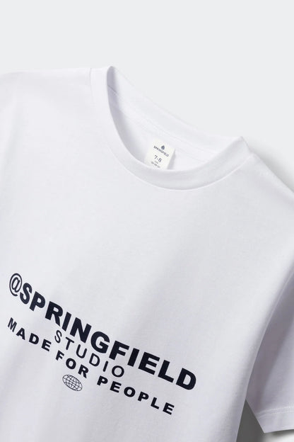 Springfield White Boys Boxy Short Sleeve T-Shirt SKU: 5653271_99 Image 08