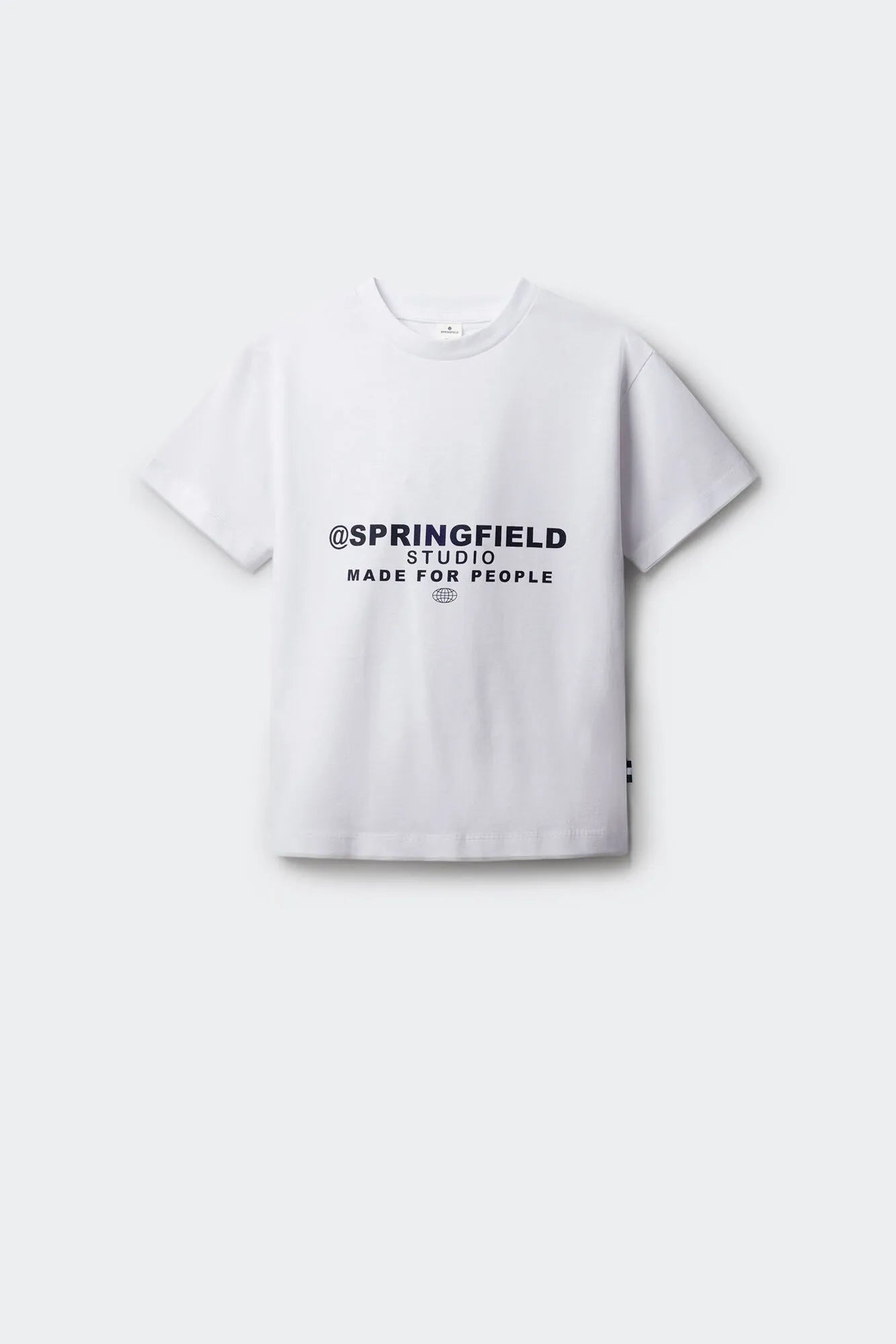 Springfield White Boys Boxy Short Sleeve T-Shirt SKU: 5653271_99 Image 09