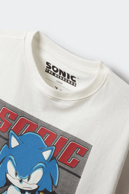 Springfield White Boys Sonic T-Shirt SKU: 5653287_96 Image 03