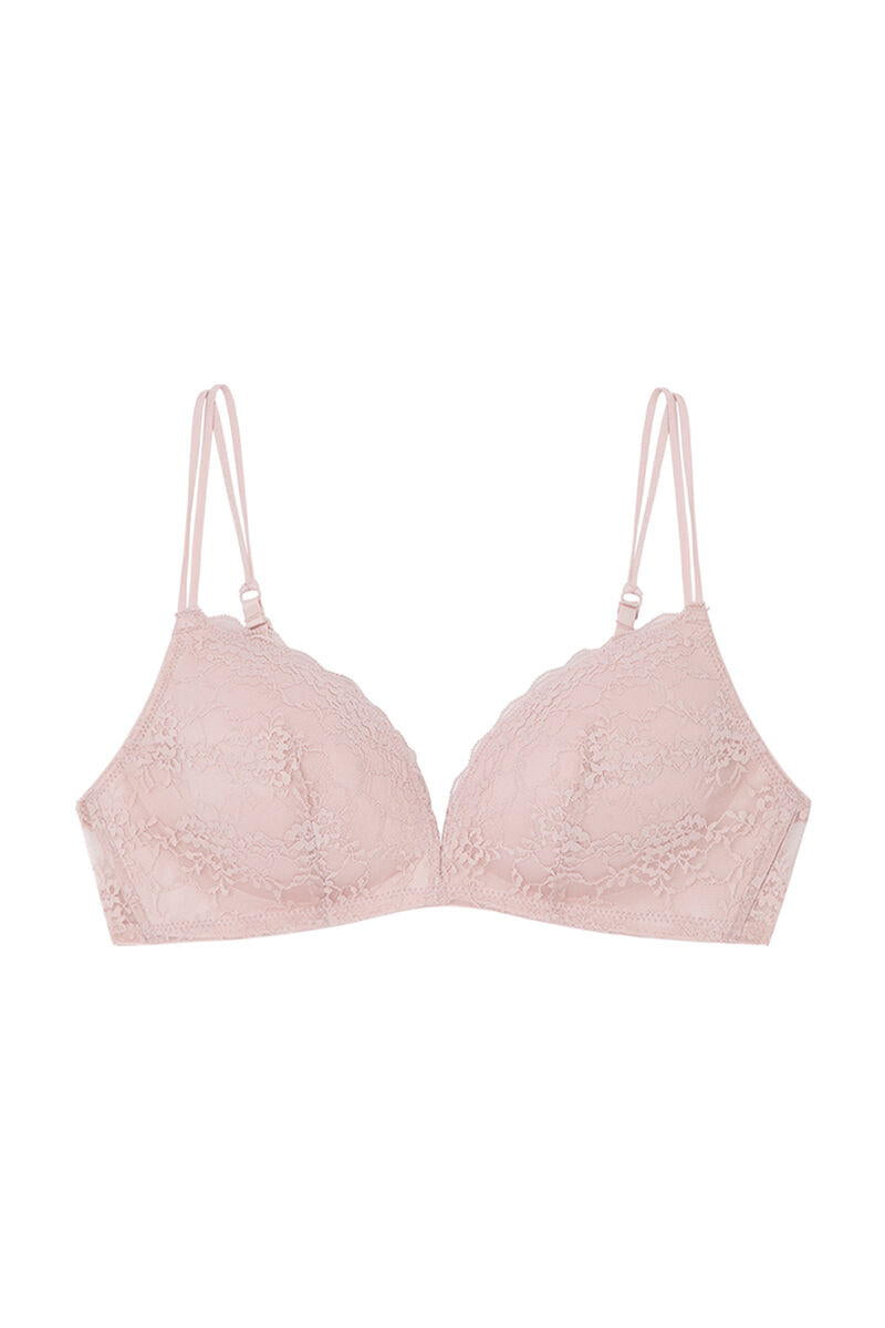 Triangular Cup Padded Bra_5667788_70_01