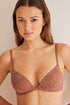 Charming Light Brown Lace Triangle Bra_5667862_32_01