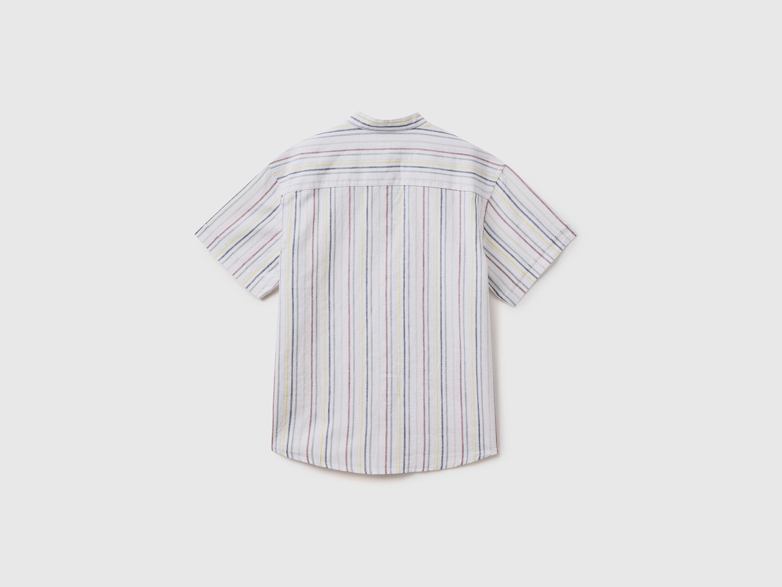 Striped Shirt In Linen Blend_56Gycq01E_930_02