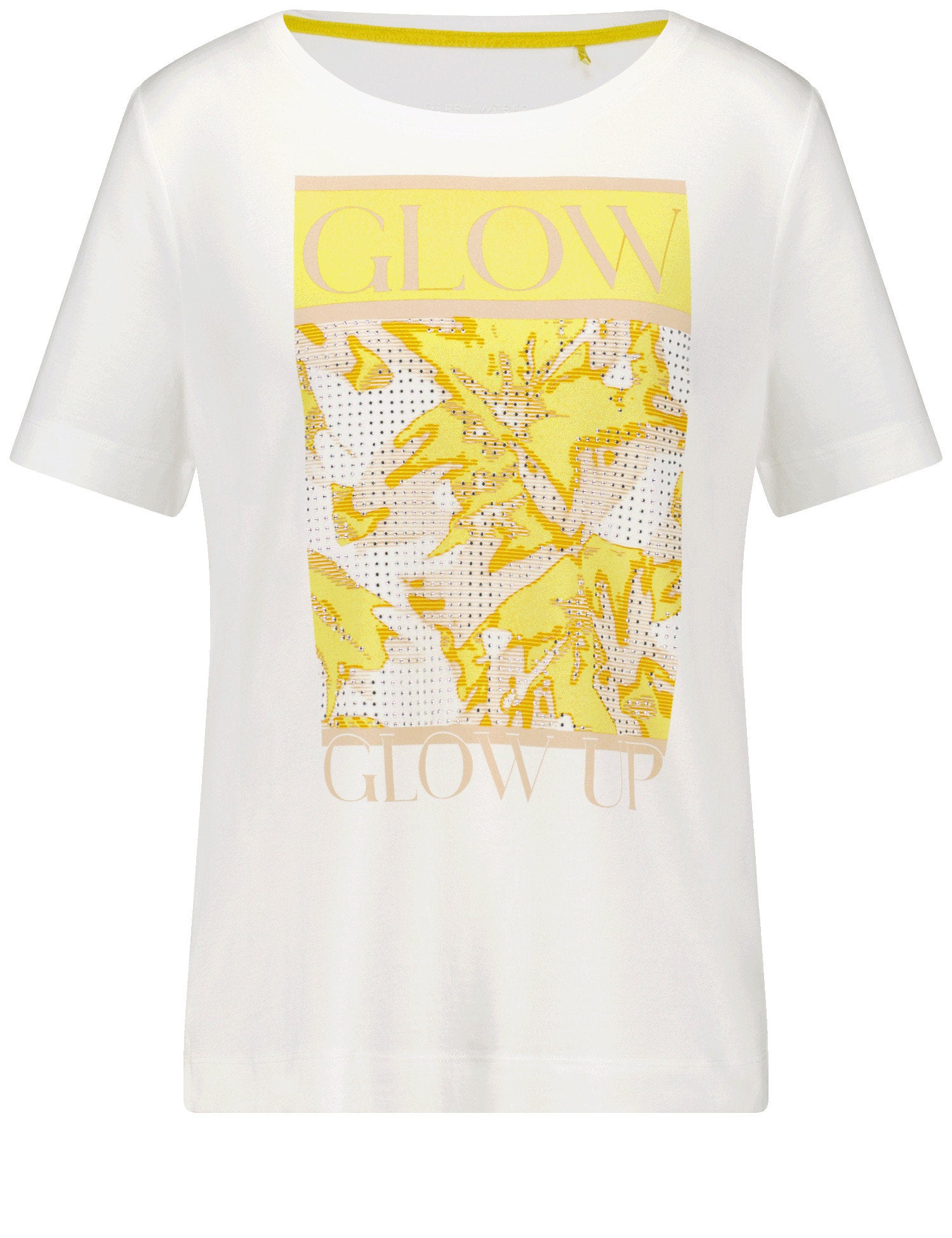 Gerry Weber_T-Shirt with Wording Print on The Front_570371-35003_9145_01