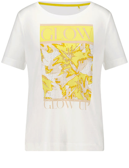 Gerry Weber_T-Shirt with Wording Print on The Front_570371-35003_9145_01