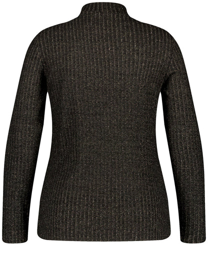 Turtleneck Shirt with Glitter Effect_571540-26439_1102_03