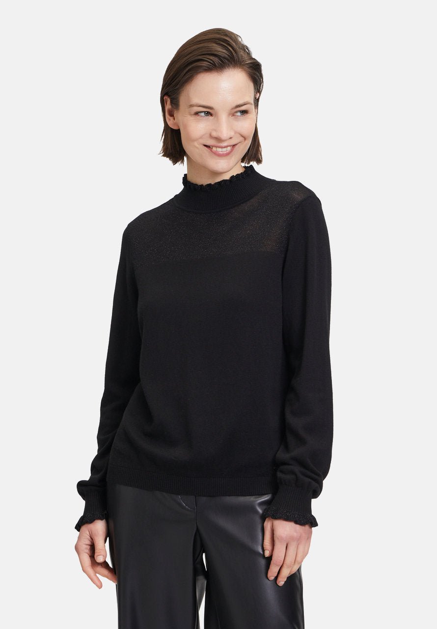 Knitted Sweater with Lurex Thread_5790-3463_9045_02