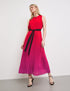 Sleeveless Pleated Dress With Colour Graduation_580336-11117_6522_05