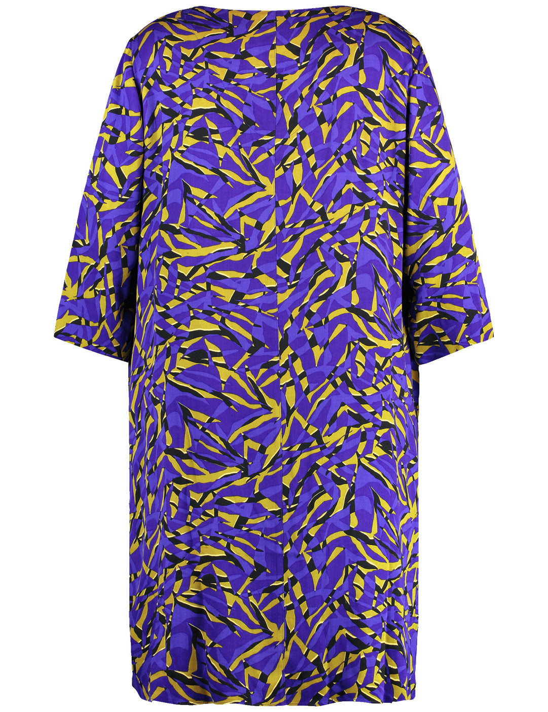 Blouse Dress With An All-Over Print And Slip_580518-21105_3482_03