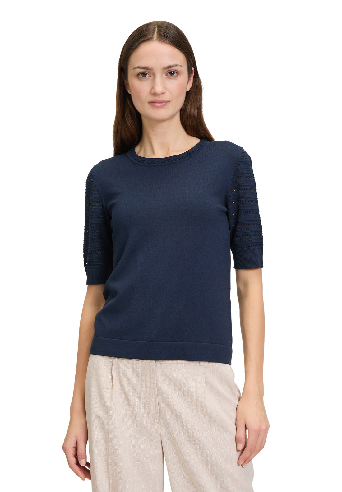 Betty Barclay_Straight Knit Jumper_5843-3259_8543_01