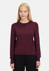 Betty Barclay_Dark Aubergine_Knitted Sweater with Knitted Details_5892-3070_4685_01