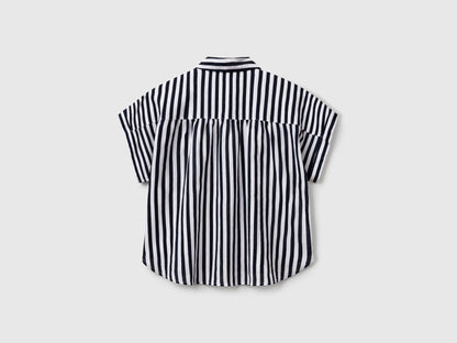 Benetton_Comfort Fit Striped Shirt_58I5DQ08M_77Z_04