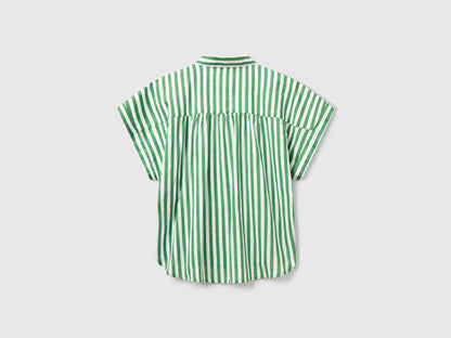 Benetton_Comfort Fit Striped Shirt_58I5DQ08M_78A_04