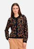 Betty Barclay_Black/Camel_Jacquard Knit Cardigan_5910-3124_9873_01