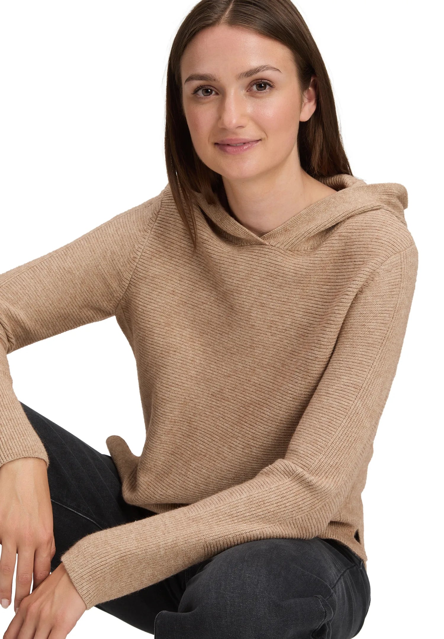 Betty Barclay_Camel Melange_Knit Jumper_5920-3017_7715_06