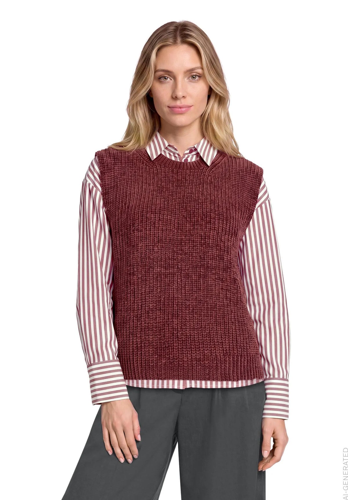 Betty Barclay Fall Burgundy Women Knit Jumper SKU: 5958-3279_4626 Image 01
