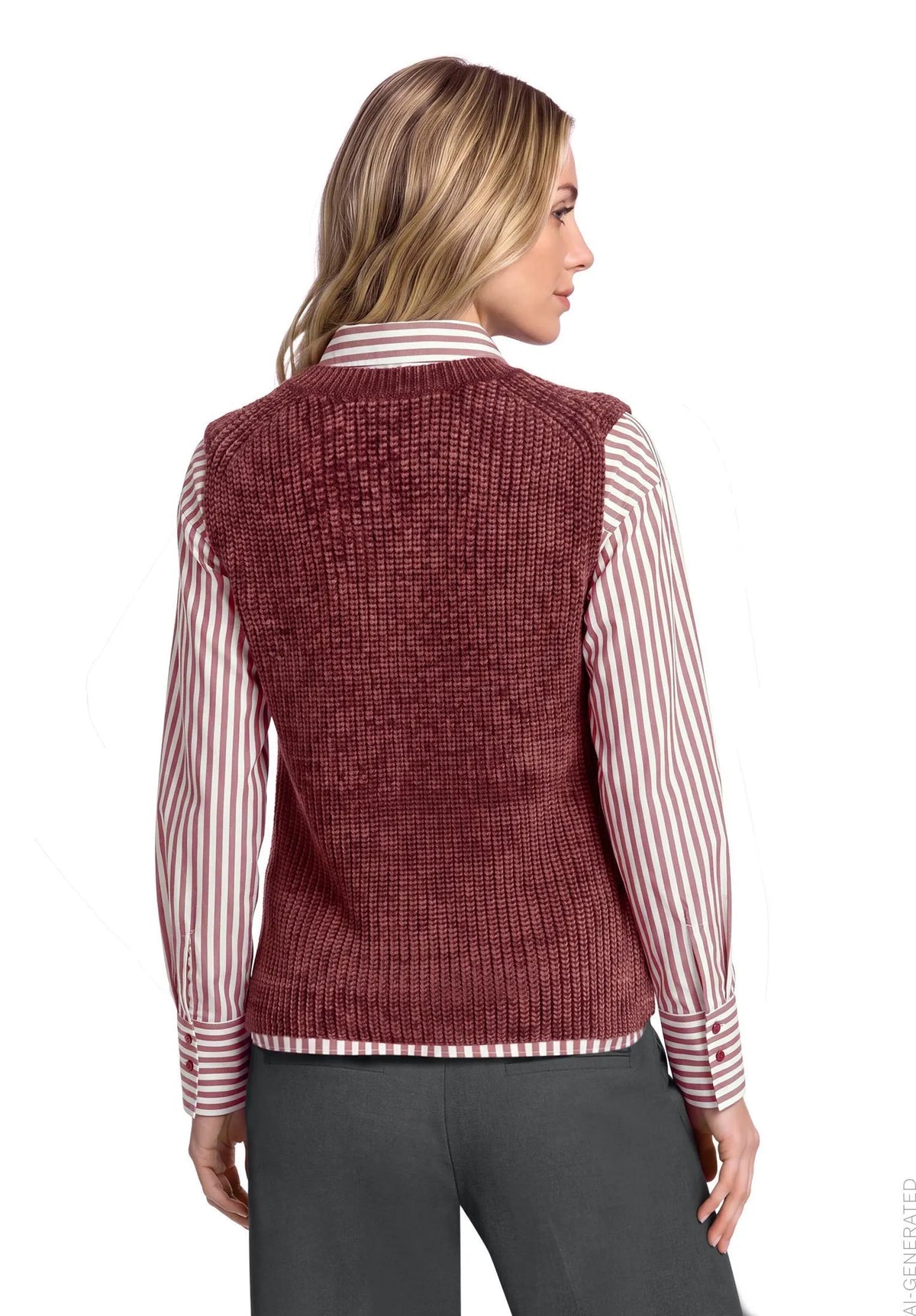 Betty Barclay Fall Burgundy Women Knit Jumper SKU: 5958-3279_4626 Image 03