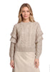 Betty Barclay Taupe Melange Women Knit Jumper SKU: 5968-3276_7714 Image 01