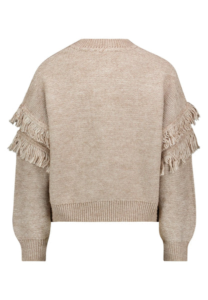 Betty Barclay Taupe Melange Women Knit Jumper SKU: 5968-3276_7714 Image 07