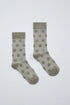 Women Secret Green Women Green Polka-Dots Textured Long Socks SKU: 5974257_22 Image 01