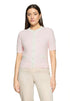 Betty Barclay Rose/Cream Women Knitted Jacket Short 1/2 Sleeve SKU: 5998-3077_4815 Image 01