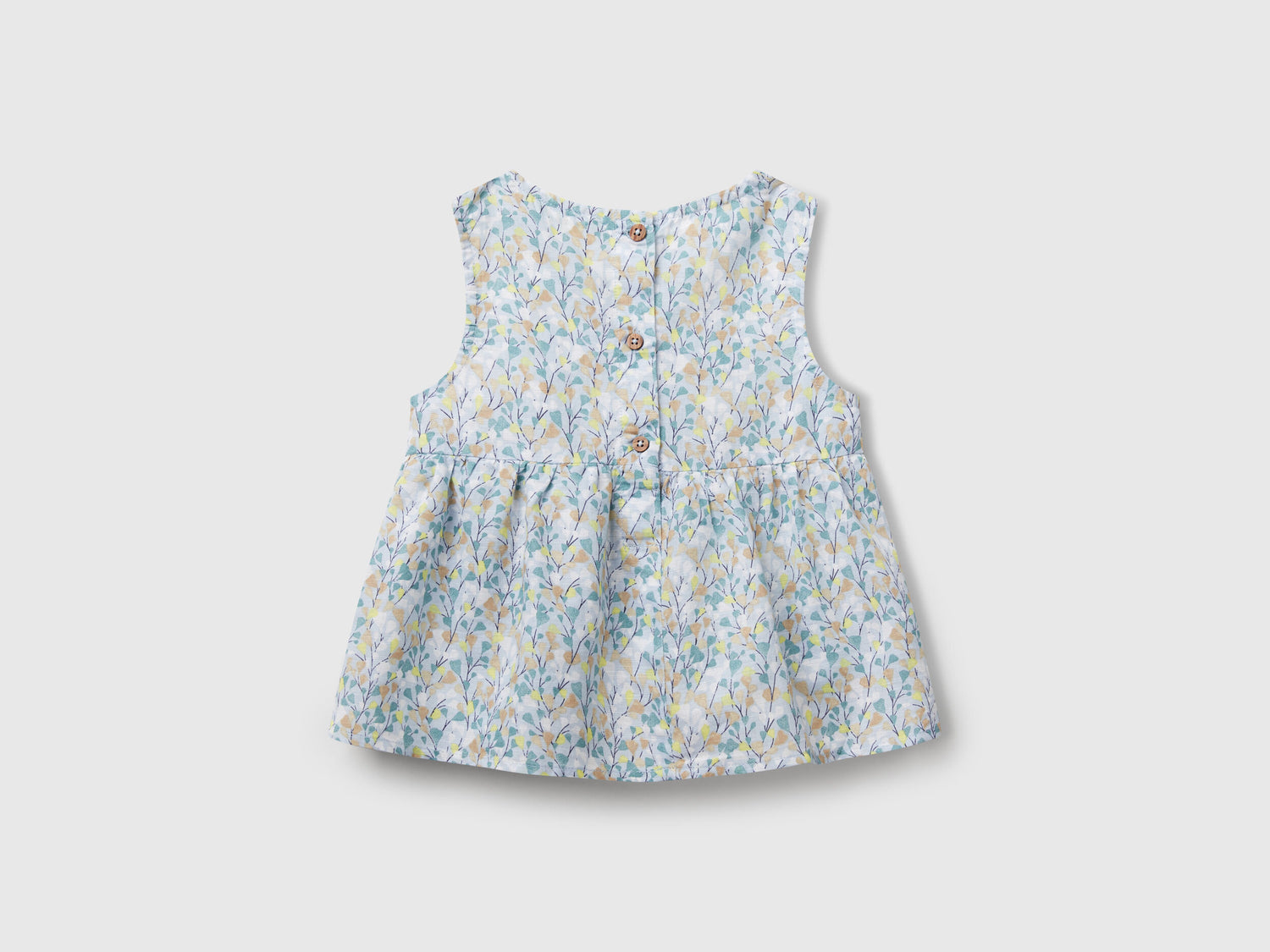 Benetton_Floral Blouse in Linen Blend_59Y6GQ02F_60J_02