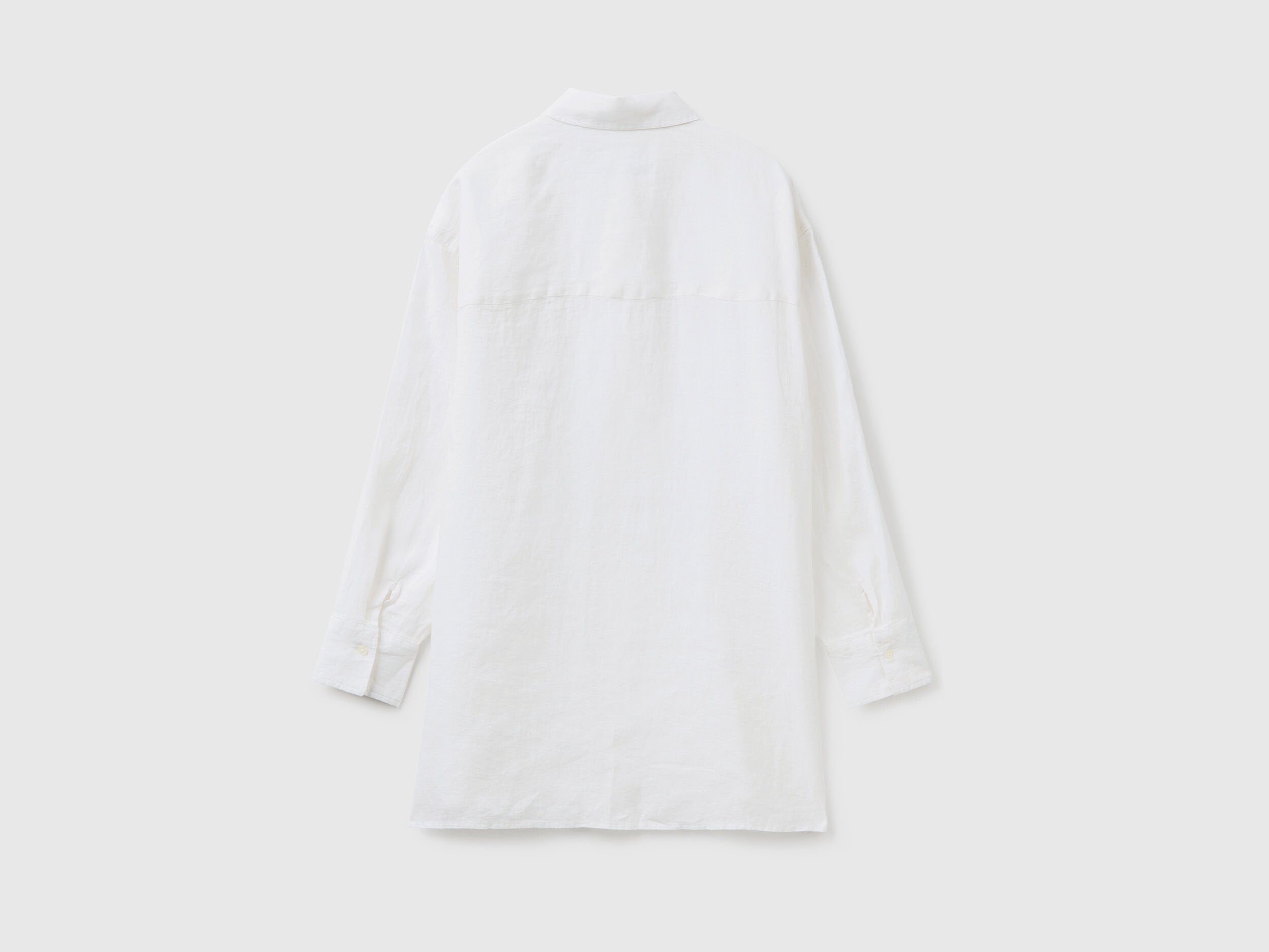 Long Shirt In Pure Linen_5Bmldq03C_101_05