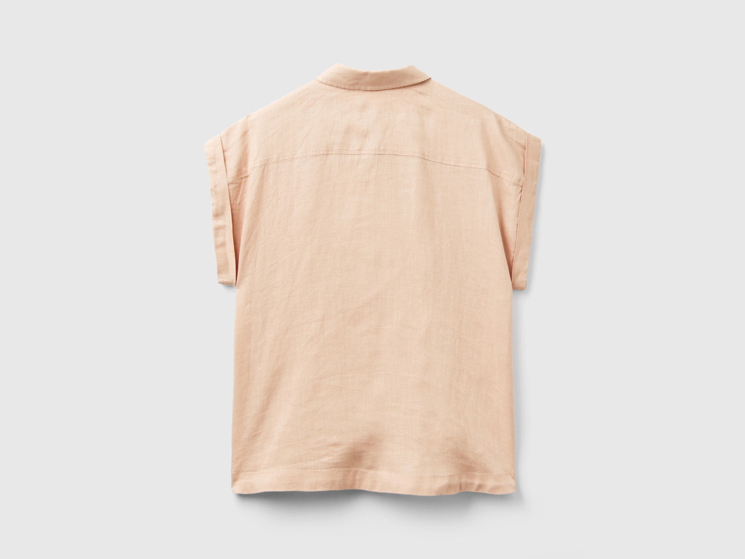 Boxy Fit Shirt In Pure Linen_5Bmldq06V_04W_05