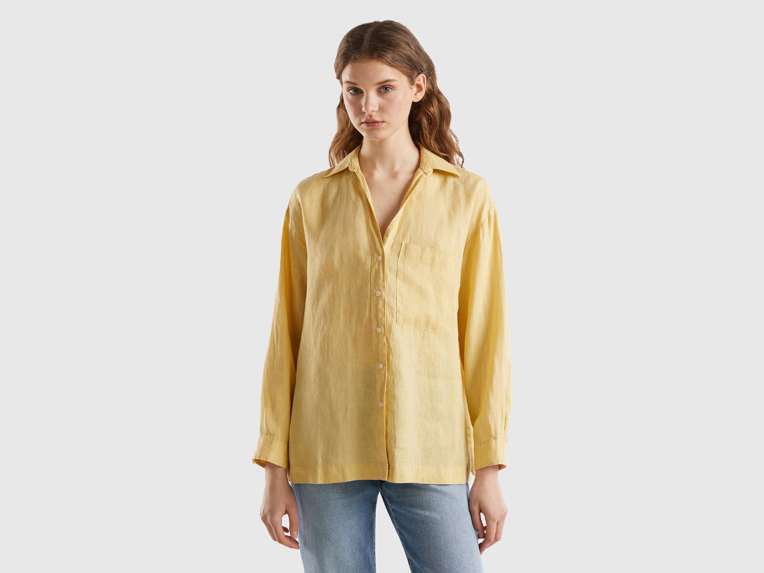 Long Shirt In Pure Linen_5Bmldq078_3Z6_02