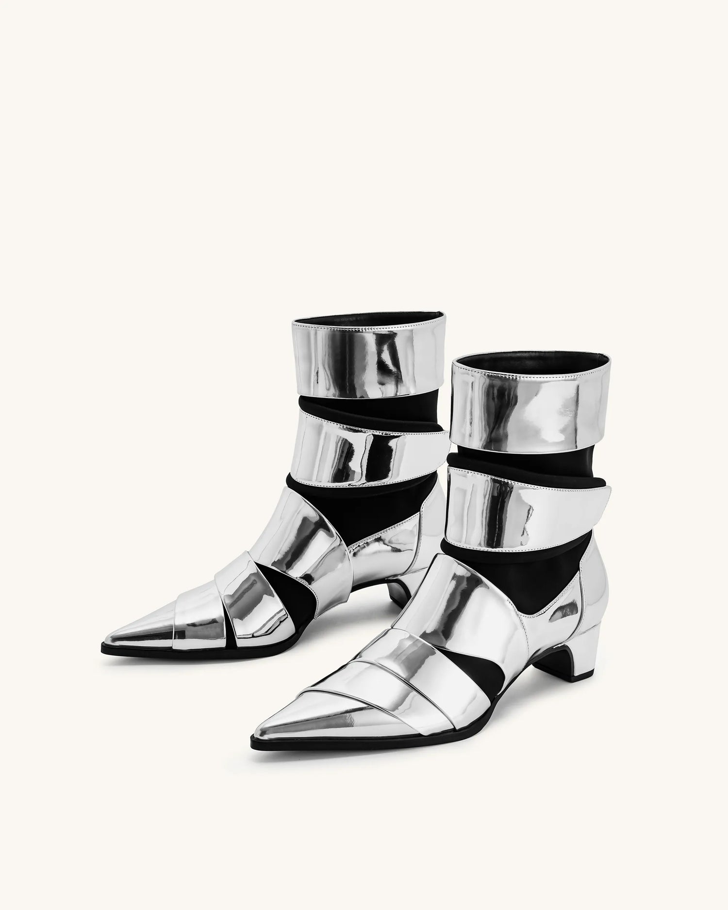 JW PEI_Silver_Emily Strap Ankle Boots_5BS100-9_Silver_02