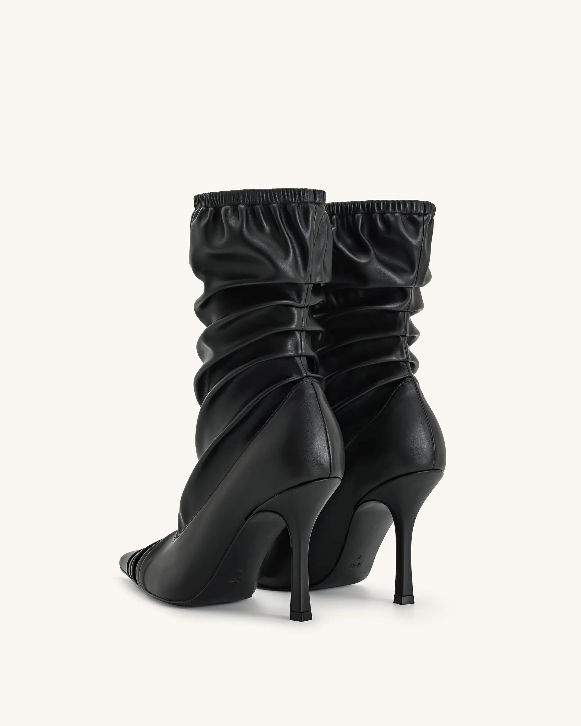 JW PEI_Black_Joanne Paneled Detailing Leather Ankle Boots_5BS34-1_Black_05