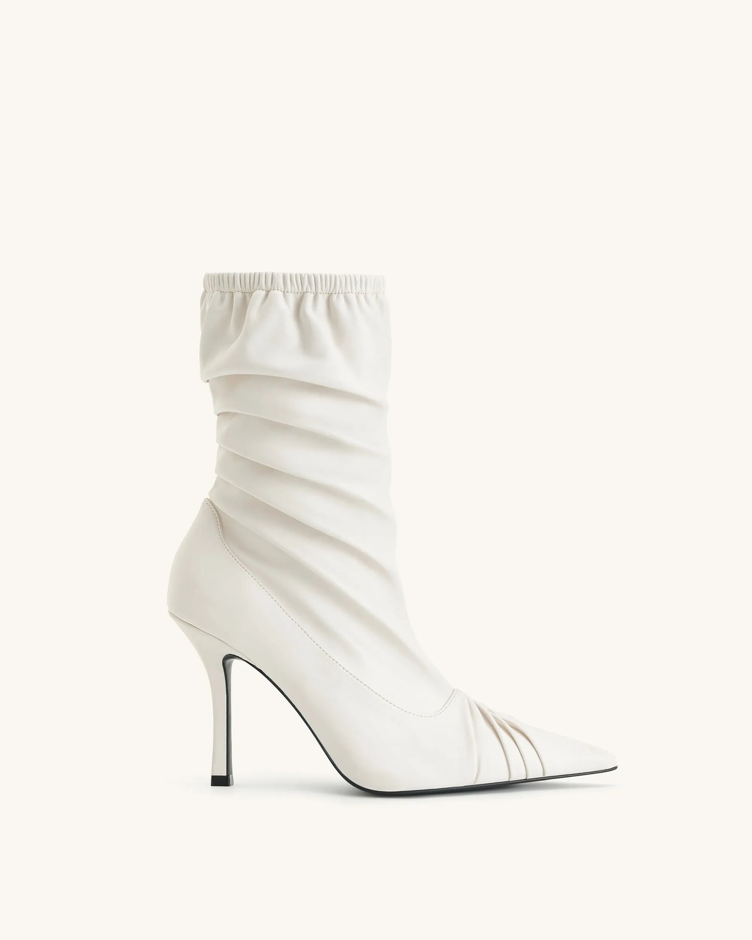 JW PEI_White_Joanne Paneled Detailing Leather Ankle Boots_5BS34-2_White_01
