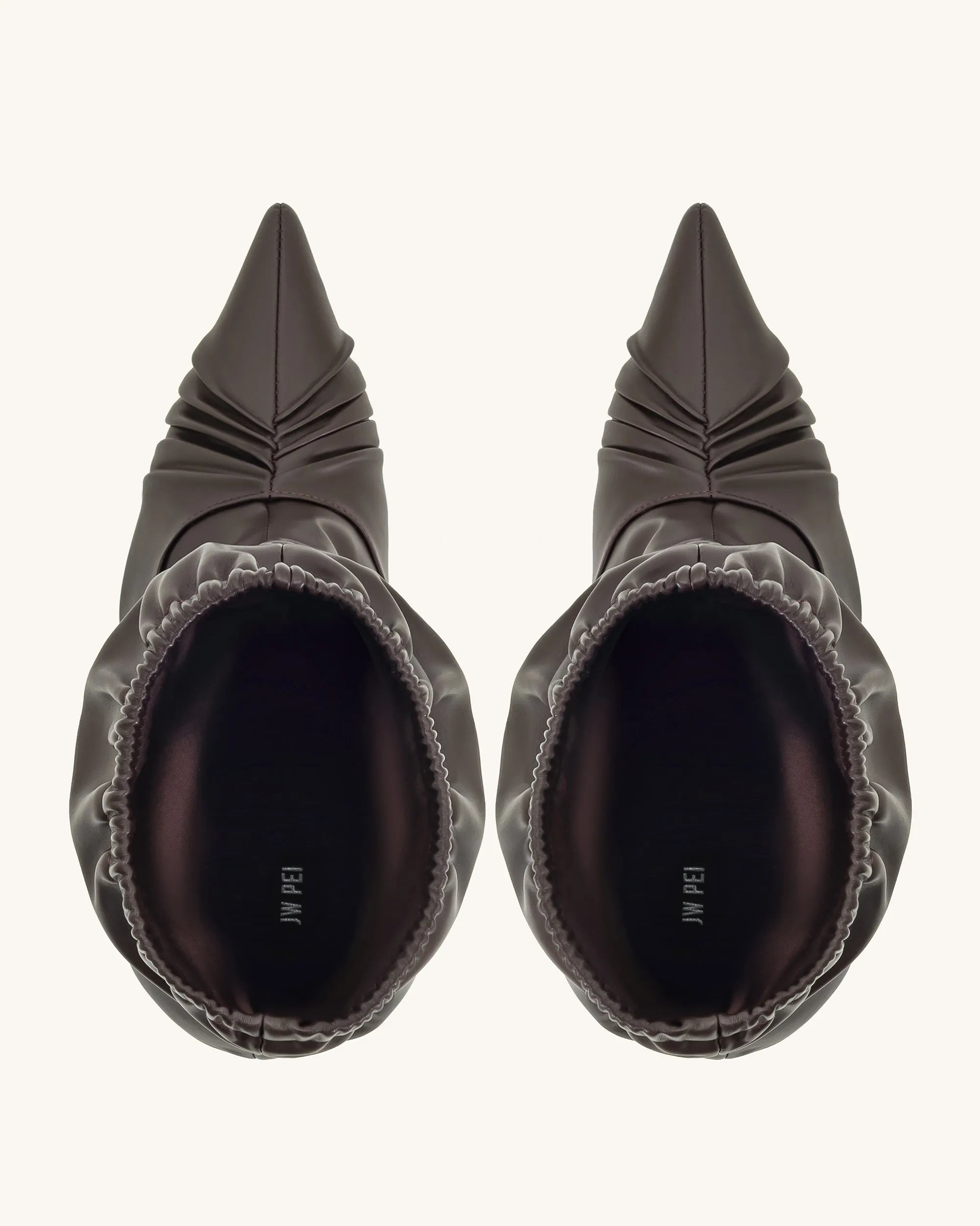 JW PEI_Burgundy_Joanne Paneled Detailing Leather Ankle Boots- Burgundy_5BS34-4_Burgundy_04