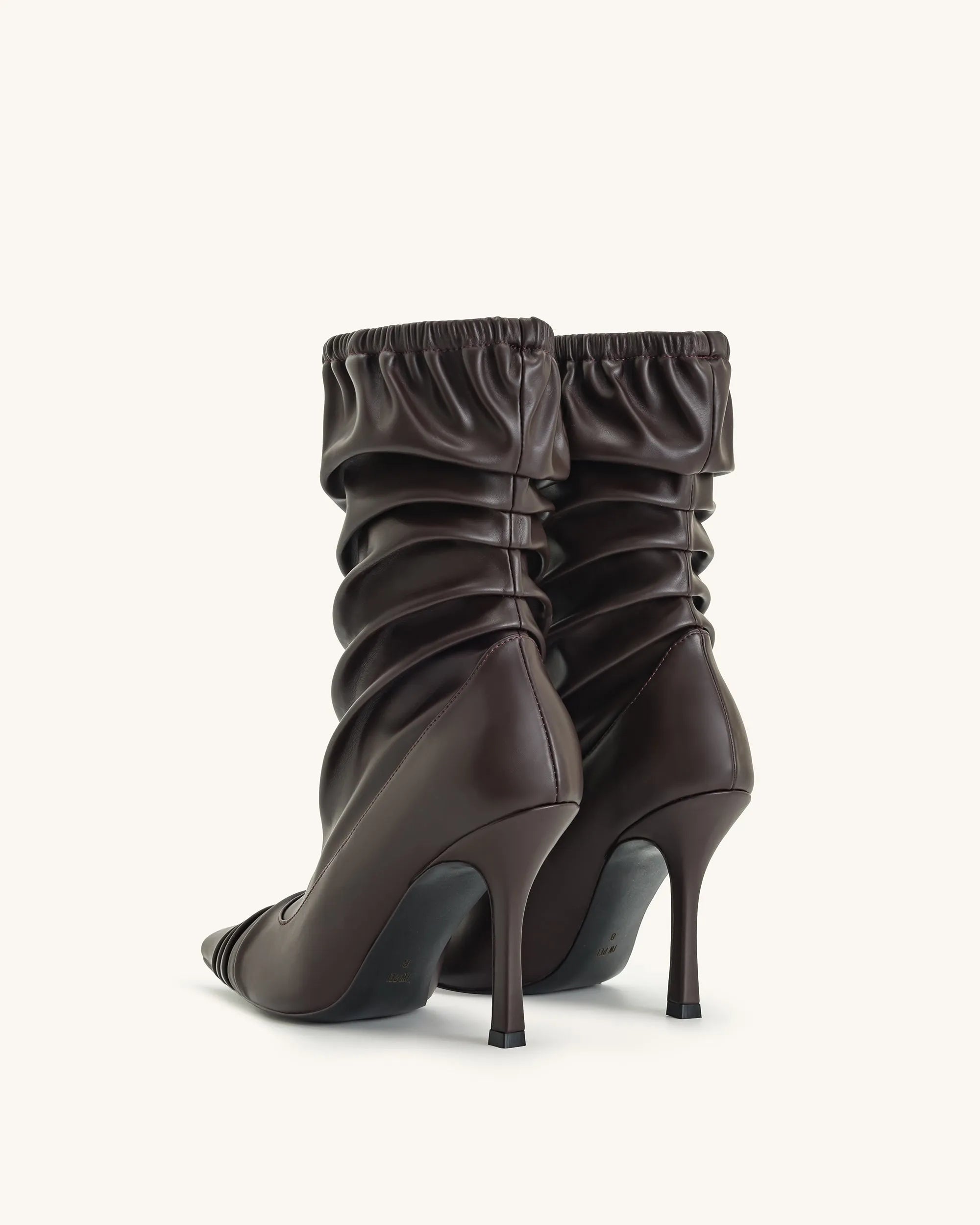 JW PEI_Burgundy_Joanne Paneled Detailing Leather Ankle Boots- Burgundy_5BS34-4_Burgundy_05