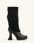JW PEI_Black_Reyna Square Toe Platform Knit Boots_5BS38-1_Black_01