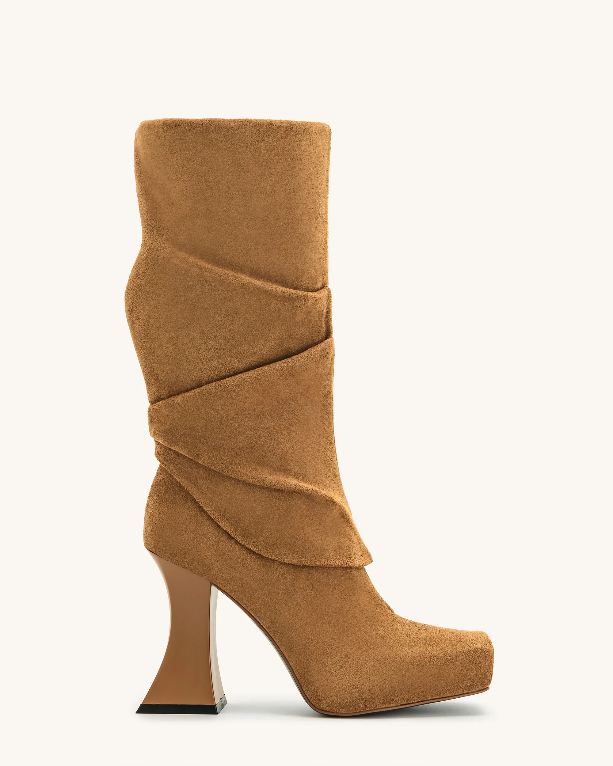 JW PEI_Brown_Reyna Square Toe Platform Knit Boots_5BS38-3_Brown_01