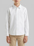 Benetton White Boys Classic Shirt in Pure Cotton SKU: 5DGXCQ00T_915 Image 00