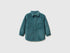 Benetton_Turquoise_Corduroy Shirt with Pocket_5IKTGQ02W_19W_01