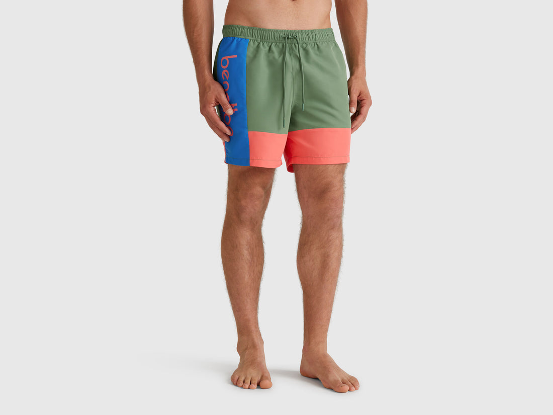 Benetton_Color Block Swim Trunks_5JD06X00U_26U_01