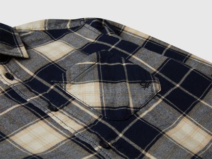 Benetton_Multi-Color_Plaid Shirt in 100% Cotton_5LQHCQ04B_941_03