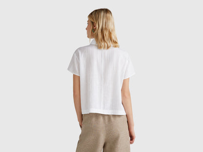 Benetton_Light Short Sleeve Shirt_5ONVDQ0BQ_101_02