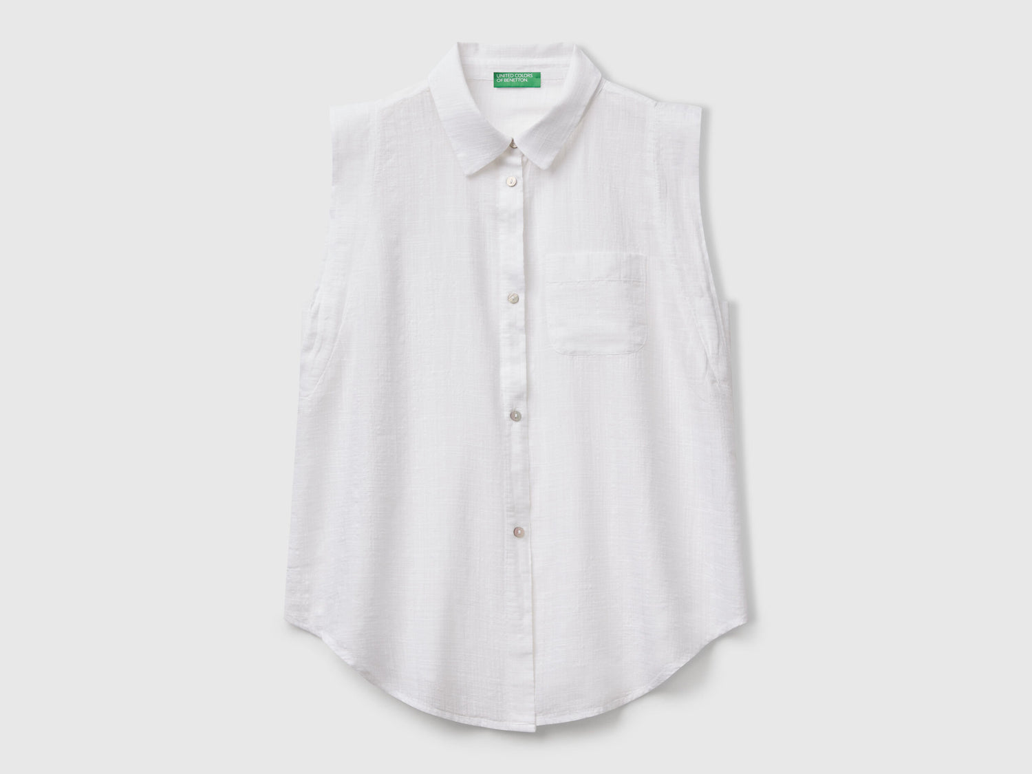 Benetton_Sleeveless Shirt with Knot_5ONVDQ0C1_101_03