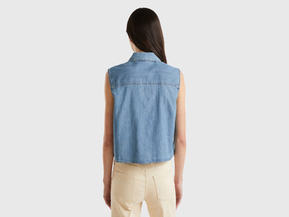 Sleeveless Denim Shirt_5PCJDQ07Z_901_02