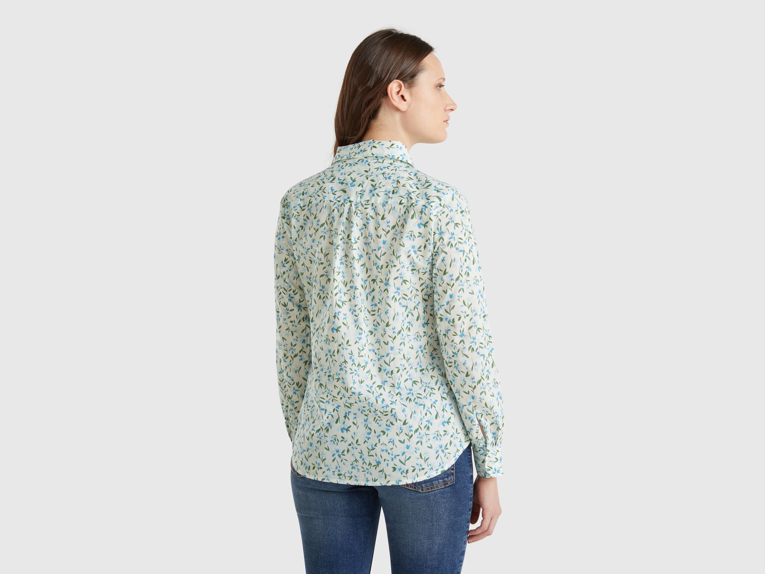 Benetton_Floral White Shirt_5Q6SDQ0AY_65Y_03